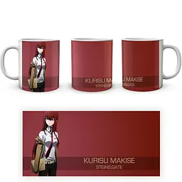 Кухоль GeekLand Steins Gate Брама Штейна Макісе SG 12 330 мл білий - мініатюра 3