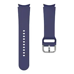 Браслет Galaxy OneLine для Samsung Galaxy Watch 5 - синій ширина кріплення 20мм силікон Watchbands (W41-9WB56061241) - мініатюра 3