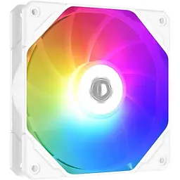 Вентилятор 120 мм ID-Cooling TF-12025-PRO Reverse білий 120x120x25 мм ARGB 500~1800±10% об/хв 15.2-35.2 дБ 82.5CFM