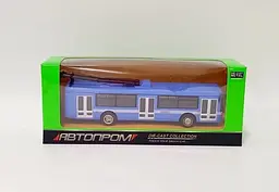 Іграшка Тролейбус АВТОПРОМ 6407ABCD Синій shop (6988600090482)
