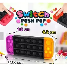 Набір іграшок-антистрес Push it Push Pop Bubble Push 3 шт. - мініатюра 2