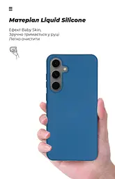 Чехол ArmorStandart ICON для Samsung S24 FE Blue (ARM76936) - мініатюра 7