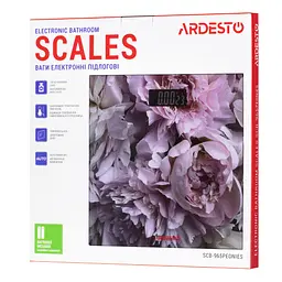 Ваги підлогові Ardesto SCB-965PEONIES різнокольорові - мініатюра 6