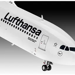 Збірна модель Revell Літак Airbus A340-300 Lufthansa рівень 4, масштаб 1:144, 114 деталей (RVL-03803) - мініатюра 6
