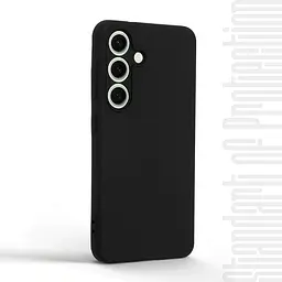 Чехол-накладка для смартфона Samsung Galaxy S25 5G, противоударный, силиконовый, термополиуретановый (ТПУ), с защитой камеры и корпуса, черный, защита всего корпуса, ArmorStandart (ARM81567) - мініатюра 2