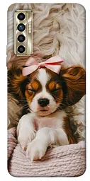 TPU чохол Demsky Sleepy spaniel для TECNO Camon 17P
