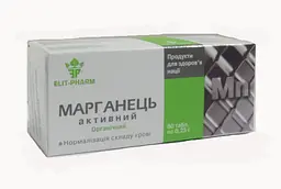 Біодобавка Elit-Pharm Марганець активний 80 таблеток
