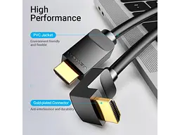 Кабель Vention HDMI to HDMI V2.0 1.5m Black (AARBG) - мініатюра 9