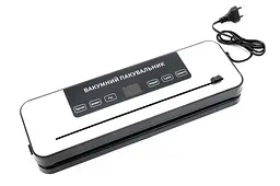 Вакуумний пакувальник для харчових продуктів Vacuum Sealer 120 Вт домашній автоматичний вакууматор Білий 88472 - мініатюра 5