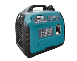 Інверторний генератор газ/бензин Konner&Sohnen 2.8/3.1 кВт KS 3100iG S - мініатюра 6