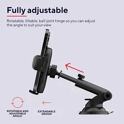 Автомобільний тримач смартфона Trust Runo 4-7", чорний teh0018470 - мініатюра 5