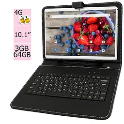 Планшет-телефон Adronix S 364 LTE Pink IPS 10.1'' 3GB/64GB + Чохол-клавіатура - мініатюра 2