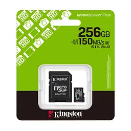 Карта памяти Kingston 256GB microSDXC 10 UHS-I V10 A1 Canvas Select Plus (SDCS3/256GB) - миниатюра 3