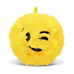 Іграшка-м'яч смайл YabbaDabba SB2580(Yellow) пухнастий, діаметр 13 см