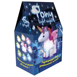 Набір для творчості 30704 (укр.) Pony light night, в коробці 19-12-8 см