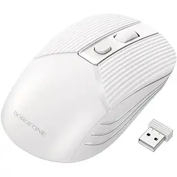 Бездротова миша BOROFONE BG5 business wireless mouse біла - мініатюра 3