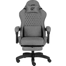 Геймерське крісло GT Racer X-2339 Fabric Black/Gray [166923]