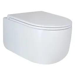 Унітаз підвісний Mixxus Premium Topper-0302-T3 490x360x380 мм, система змиву Tornado 3.0 MP6599, Білий