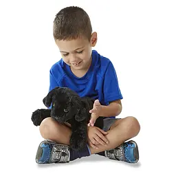 Щеня чорного лабрадору Melissa&Doug, 31 см (MD7484) - мініатюра 3