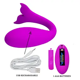 Вібратор Pretty Love Jordyn Stimulator Purple - мініатюра 6