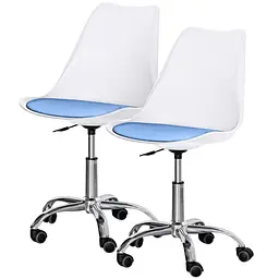 Крісло Evo-Kids Capri White / Blue 2 шт. (H-231 W/BL-Х2) 