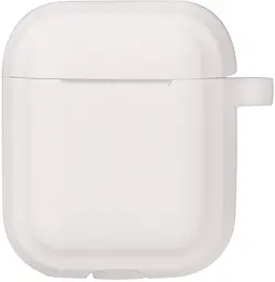 Кейс TOTO Plain Cover With Stripe Style Case AirPods White - мініатюра 3