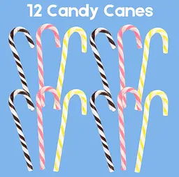 Льодяники-тростини Hostess Assorted Candy Canes 150г - мініатюра 4