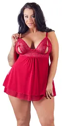 Сорочка Cottelli Curves, 2XL (червоний)