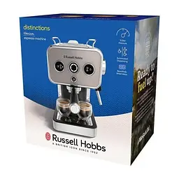 Рожкова кавоварка еспресо Russell Hobbs Distinctions Metallic 26452-56 - мініатюра 9