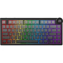 Клавіатура Ajazz AK820 V2 White Peach Switch Black/Grey (AK820-V2-WP-S-BG) [175697]