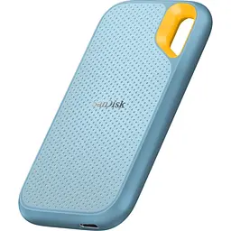 Зовнішній SSD накопичувач SanDisk Extreme Portable V2 2TB Sky Blue (SDSSDE61-2T00-G25B) [158275] - мініатюра 4