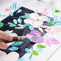 Набір акрилових фарб MEEDEN Pastel 12x22 мл - мініатюра 4