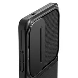 Чохол із захистом камери Spigen Optik Armor Black для Samsung Galaxy S25 Ultra (ACS08969) - мініатюра 6