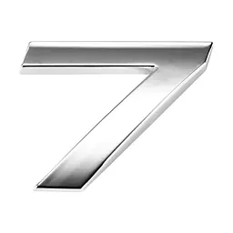 3D- знак: 7 нахил MAK (30227)