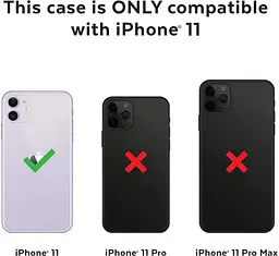 Чохол протиударний з антимікробним покриттям Speck Presidio Pro 136488-D143 для iPhone 11 (6.1") Black - мініатюра 3
