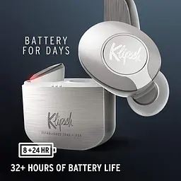 Навушники Klipsch T5 II True Wireless Earbuds ANC Silver - мініатюра 5
