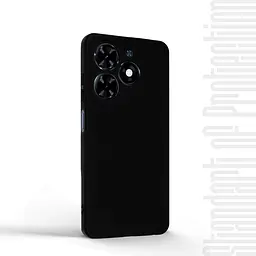 Чехол-накладка для смартфона TECNO Spark Go 2024 (BG6)/20C (BG7n) противоударный, силиконовый, термополиуретановый (ТПУ), с защитой камеры и корпуса, черный, защита всего корпуса, ArmorStandart (ARM73575) - мініатюра 2