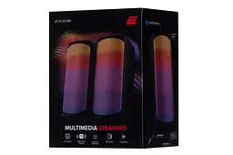 Акустична система 2E PCS231 RGB Matrix, 2.0, USB, Black - мініатюра 10