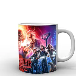 Кухоль GeekLand Stranger Things Дуже дивні справи постер ST.02.022 330 мл білий - мініатюра 2