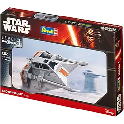 Збірна модель Revell Космічний корабель Snowspeeder, рівень 3, масштаб 1:52, 23 деталі (RVL-03604)