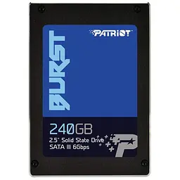 Накопичувач SSD Patriot Sata 2.5" 240Gb Burst 250 256 (PBU240GS25SSDR) Б/в