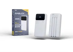 Power Bank Rablex RB21SP 20000mAh Fast charging 200W/ PD40W - мініатюра 2