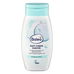 Крем-гель для душу Balea Soft-Creme з ніжною текстурою, 300 мл