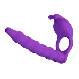 Віброкільце PRETTY LOVE Blackney purple, 7 vibration functions Memory function PRETTY LOVE BI-210327-1 102765 - мініатюра 5
