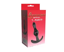 Анальна пробка Lovesecret T-Plug 01 8.5 см (чорний) - мініатюра 8
