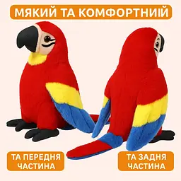 Інтерактивна м'яка іграшка Папуга - мініатюра 9