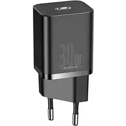 Зарядний пристрій Baseus Super Si Quick Charger 1C 30W EU Black (CCSUP-J01) - мініатюра 3
