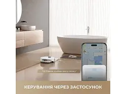 Робот-пилосос з вологим прибиранням Dreame Aqua 10 Ultra Track Complete White (RLR81CE-1-WH) - мініатюра 8