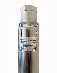 Насос свердловиний з підвищеною стійкістю до піску Optima PM 4QJm6/12 1.1 кВт 78м + 1.5 м кабель - мініатюра 2
