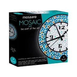 Дитячий набір для творчості кришталева мозаїка Годинник Mosaaro MA4001